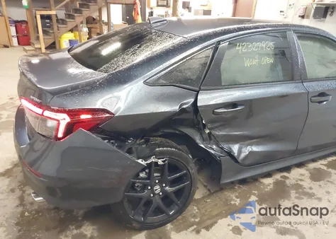 2025 Honda Civic Sport из США, поврежденный, VIN 2HGFE2F54SH585014